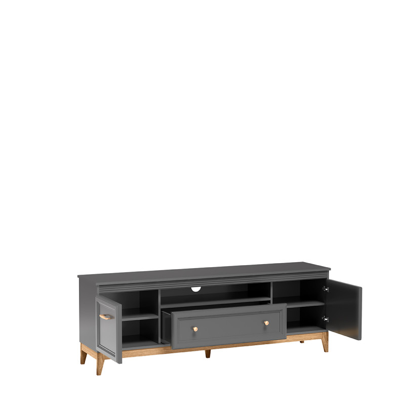 Szafka RTV Terra TA-9 Jarstol Szary Diamentowy