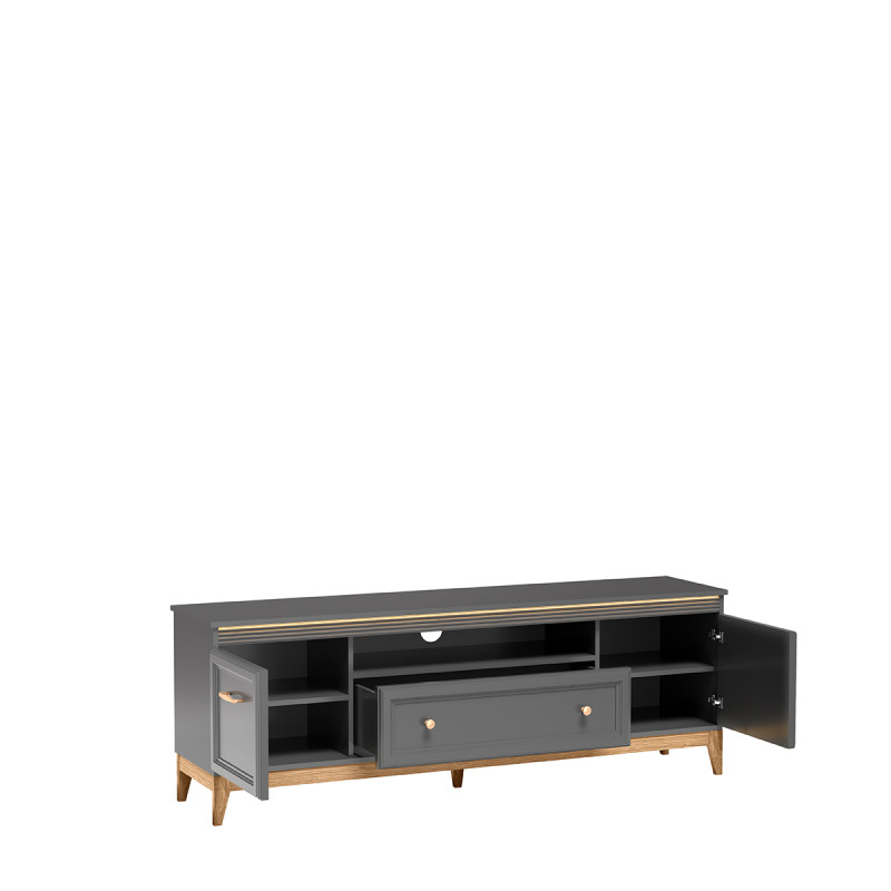 Szafka RTV Terra TA-9 Jarstol Szary Diamentowy