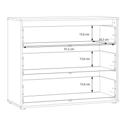 Komoda nowoczesna Orkney OKYK211 dąb mauvella