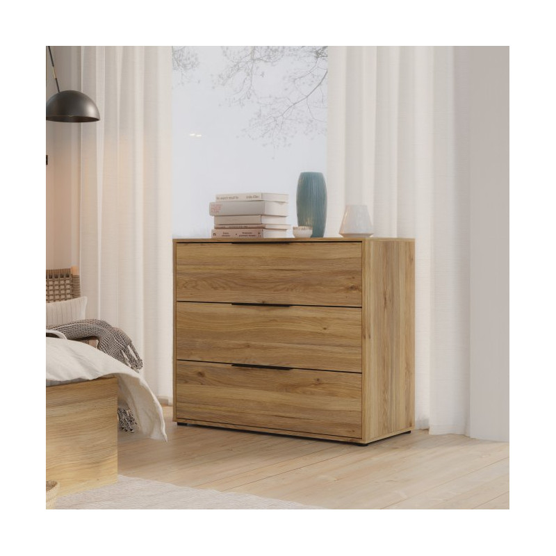 Komoda nowoczesna Orkney OKYK211 dąb mauvella