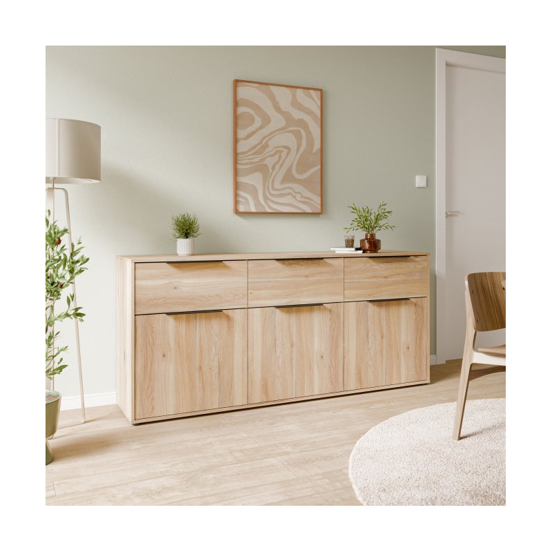 Komoda z szufladami Orkney OKYK232 dąb mauvella