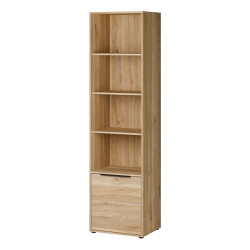 Wysoki regał Orkney OKYR711 dąb mauvella