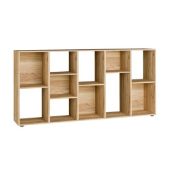 Regał z półkami otwarty Orkney OKYR721 dąb mauvella