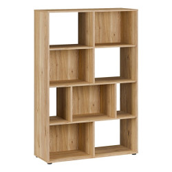 Regał z półkami otwarty Orkney OKYR421 dąb mauvella