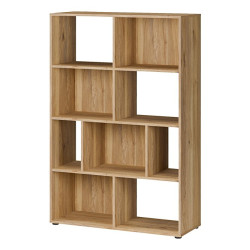 Regał z półkami otwarty Orkney OKYR421 dąb mauvella