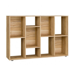 Regał z półkami otwarty Orkney OKYR421 dąb mauvella