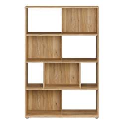 Regał z półkami otwarty Orkney OKYR421 dąb mauvella