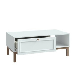 Stolik kawowy z szufladą 110x60 cm Penkridge CFTT5175L secret grey/dąb szlachetny