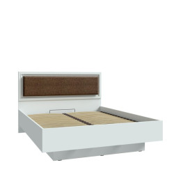 Łóżko z pojemnikiem 160x200 Penkridge PQRL4162 secret grey/dąb szlachetny