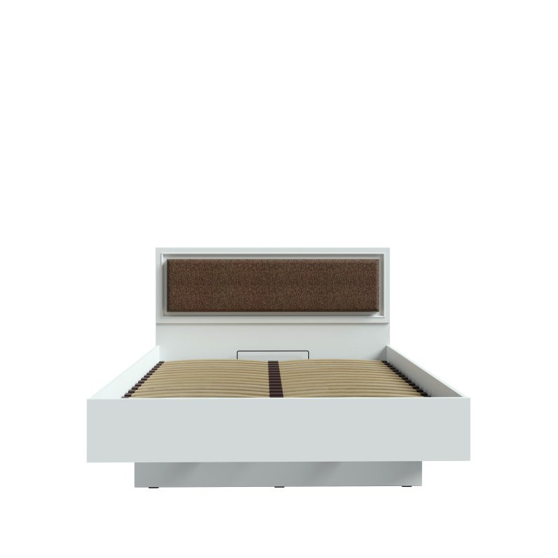 Łóżko z pojemnikiem 160x200 Penkridge PQRL4162 secret grey/dąb szlachetny