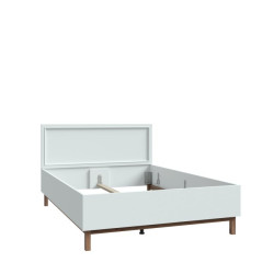 Łóżko 135x190 Penkridge PQRL2148 secret grey/dąb szlachetny