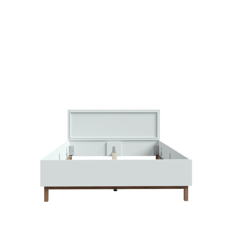 Łóżko 150x200 Penkridge PQRL2158 secret grey/dąb szlachetny