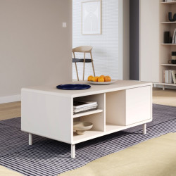 Stolik kawowy prostokątny Playly CFTT5214EC piaskowy