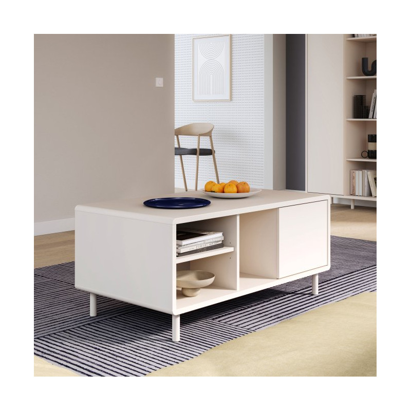 Stolik kawowy prostokątny Playly CFTT5214EC piaskowy