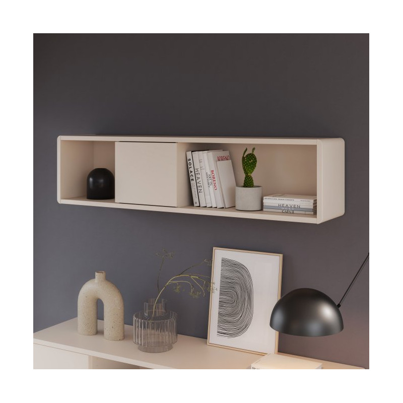 Półka wisząca 140 cm Playly PYYB01EC piaskowy