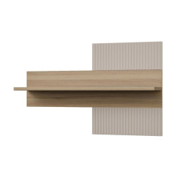 Półka wisząca 100 cm Seravel SVLB01R piaskowy/dąb mauvella