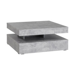 Stolik obrotowy Coffee Tables CFTT4181 beton jasnoszary