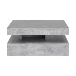 Stolik obrotowy Coffee Tables CFTT4181 beton jasnoszary