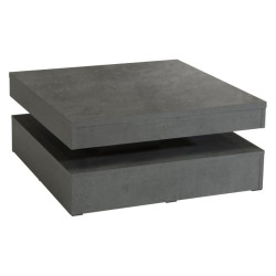 Stolik obrotowy Coffee Tables CFTT4181 beton ciemnoszary