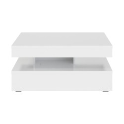 Stolik obrotowy Coffee Tables CFTT4181 biały połysk