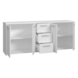 Duża komoda 180 cm Pilvi FINPILVI01 biały