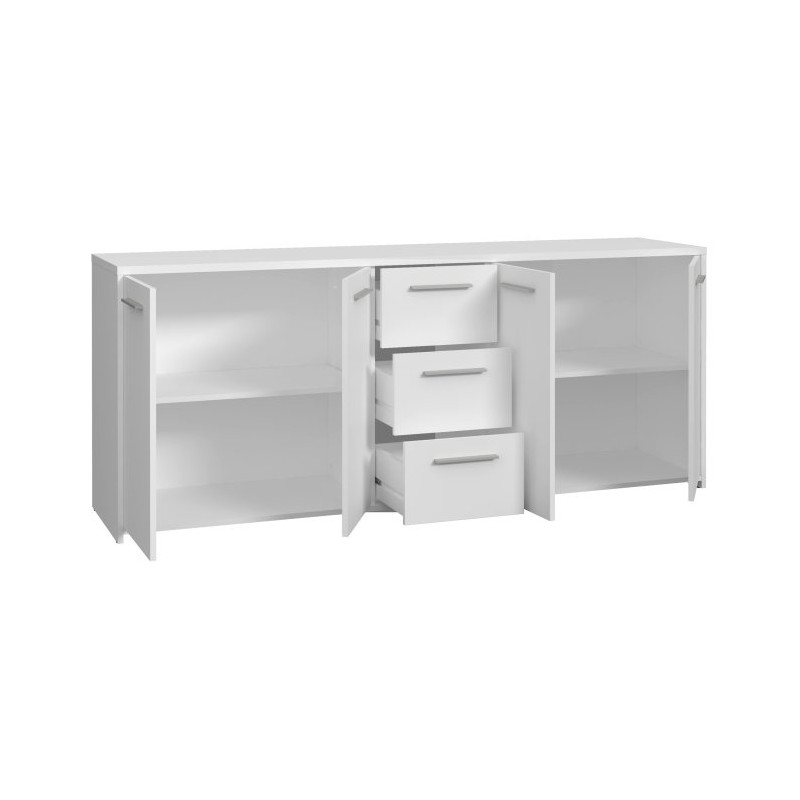 Duża komoda 180 cm Pilvi FINPILVI01 biały