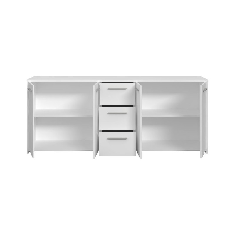 Duża komoda 180 cm Pilvi FINPILVI01 biały