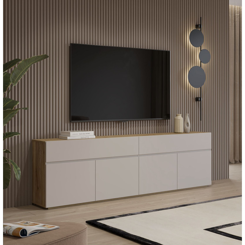 Komoda Criss szeroka do salonu | Domowanie.pl