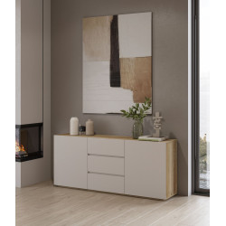 Komoda Criss 2 drzwi 3 szuflady – nowoczesna komoda