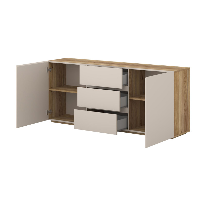 Komoda Criss Typ 26 Dąb Mauvella/Kaszmir Helvetia Wieruszów