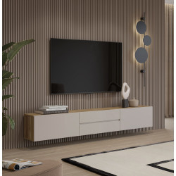 Komoda TV Criss Typ 39 Dąb Mauvella/Kaszmir Helvetia Wieruszów