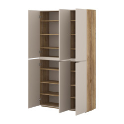 Wysoka komoda 6D Criss Typ 78 Dąb Mauvella/Kaszmir Helvetia Wieruszów