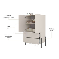 Bieliźniarka 2D2S Jukon S Typ 38 Kaszmir Helvetia Wieruszów