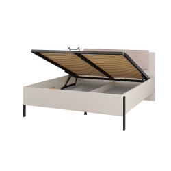 Łóżko z pojemnikiem 160 Jukon S Typ 51 Kaszmir Helvetia Wieruszów