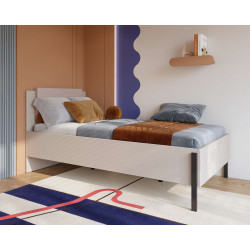 Łóżko z pojemnikiem 100 Jukon S Typ 54 Kaszmir Helvetia Wieruszów