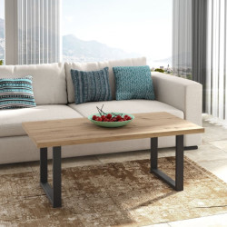 Stolik okolicznościowy Coffee Tables OSTT503 dąb artisan/czarny