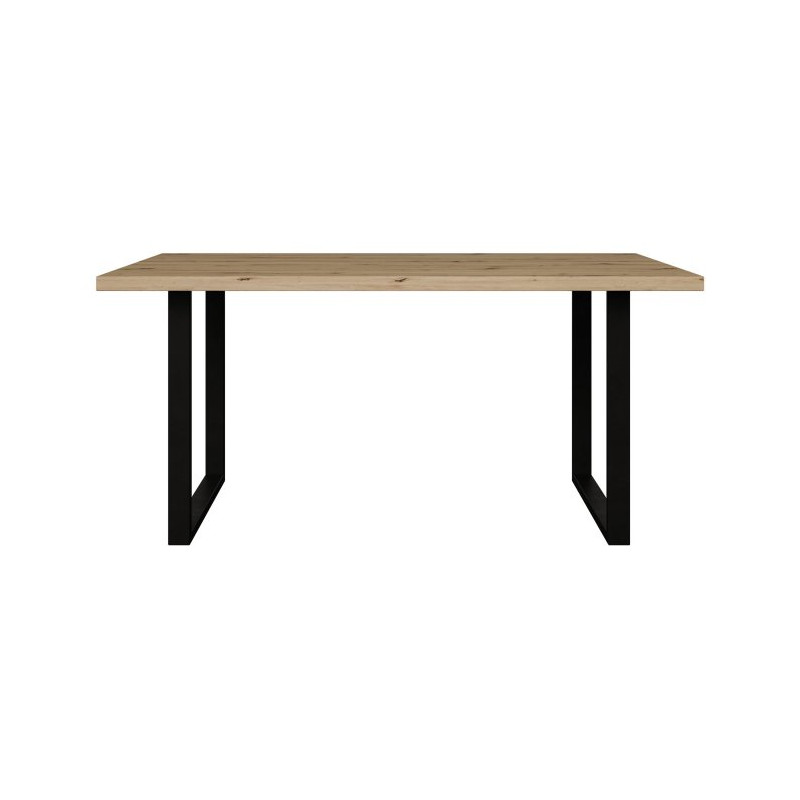 Stół do jadalni 160x90 cm Tables TBLT442 dąb artisan/czarny