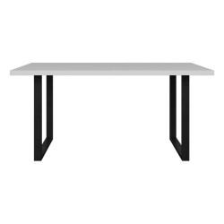 Stół do jadalni 160x90 cm Tables TBLT442 biały/czarny