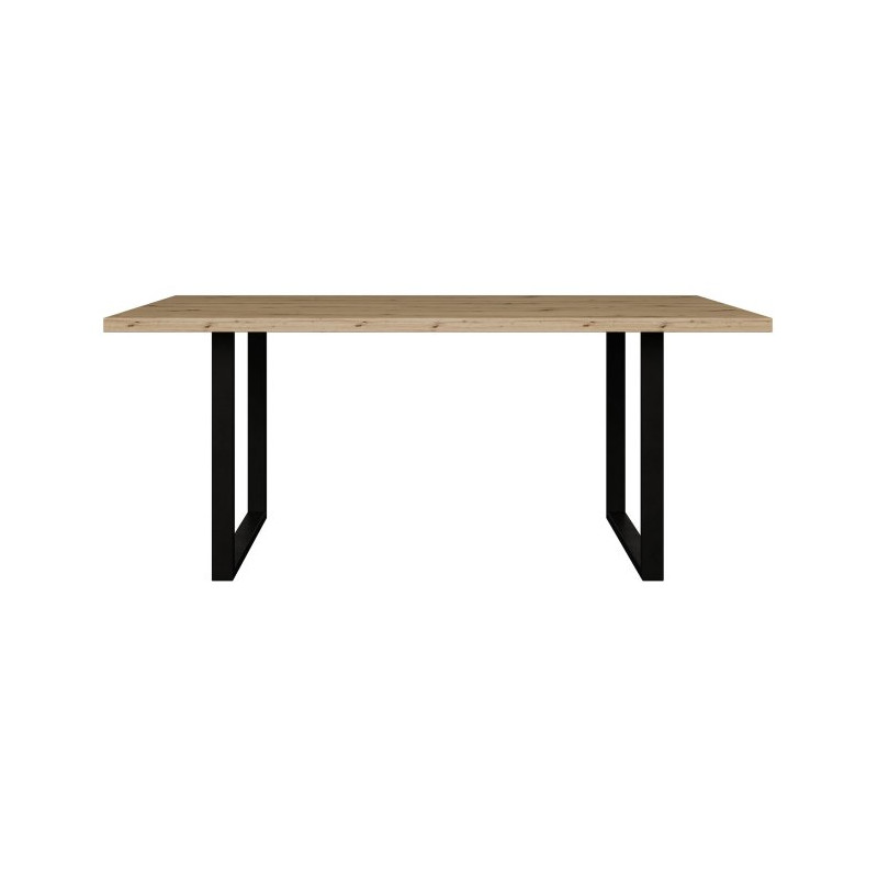 Stół do jadalni 180x90 cm Tables TBLT443 dąb artisan/czarny