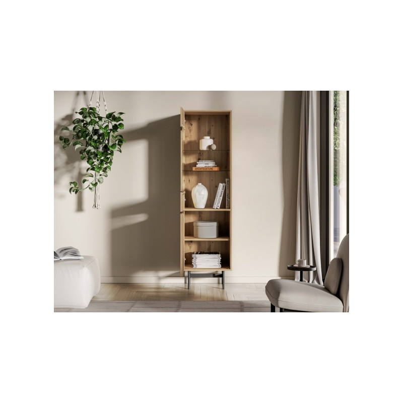 Witryna Reynos 02 Dąb Mavelie Ml Meble