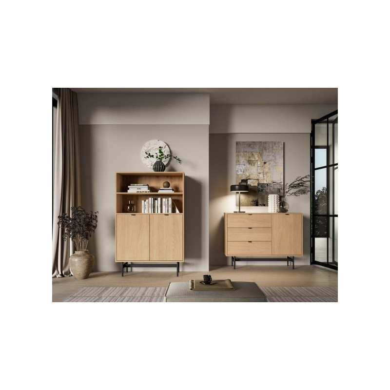 Regał Reynos 03 Dąb Mavelie Ml Meble