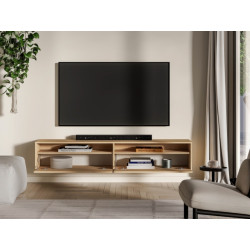 Wisząca szafka RTV Reynos 07 Dąb Mavelie Ml Meble