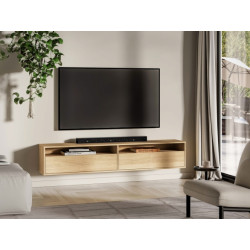 Wisząca szafka RTV Reynos 07 Dąb Mavelie Ml Meble