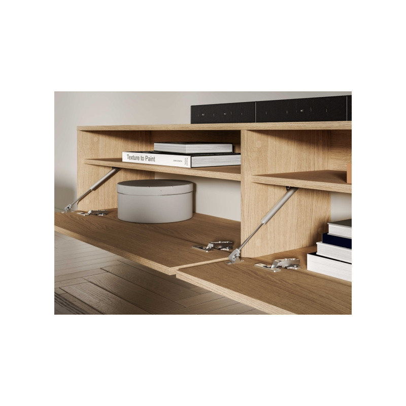 Wisząca szafka RTV Reynos 07 Dąb Mavelie Ml Meble