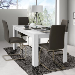 Stół nierozkładany do jadalni Tables EST40 beton jasnoszary