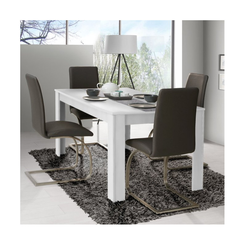 Stół nierozkładany do jadalni Tables EST40 beton jasnoszary