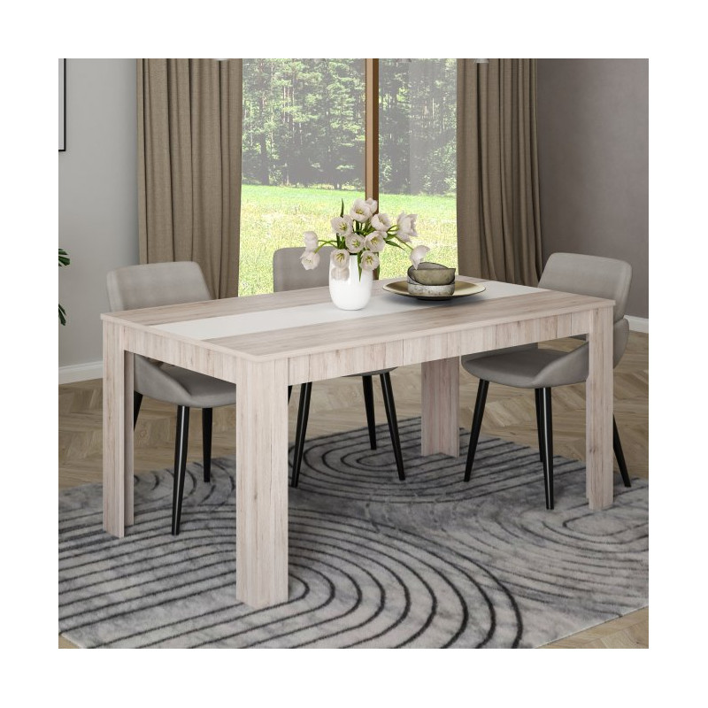 Stół nierozkładany do jadalni Tables EST40 dąb piaskowy