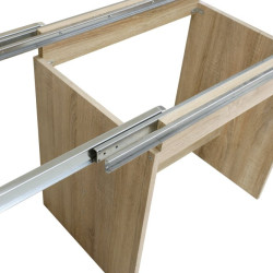 Stół rozkładany do jadalni salonu Tables EST41 dąb sonoma