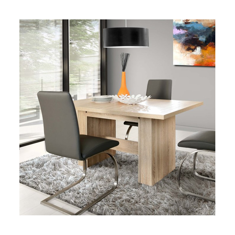 Stół rozkładany do jadalni salonu Tables EST41 dąb sonoma