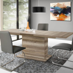 Stół rozkładany do jadalni salonu Tables EST42 dąb antyczny